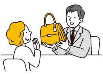 ガレージデポ店長イメージイラスト