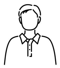 男性のアイコン１