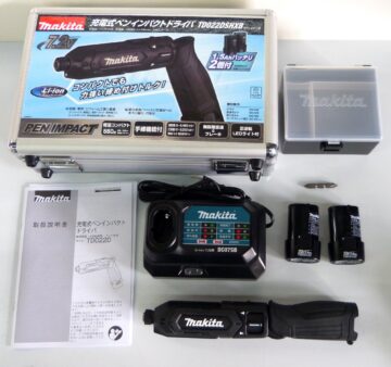 マキタ 7.2V 充電式ペンインパクトドライバ【TD022DSHXB】の画像